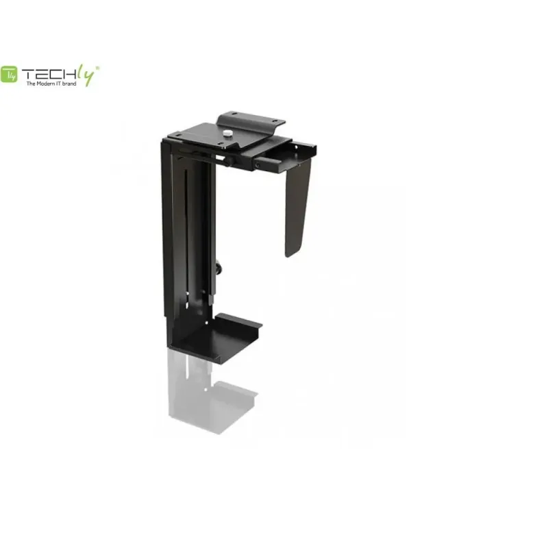 Uchwyt Techly na obudowę PC podblatowy/ścienny, | PartsPC.pl