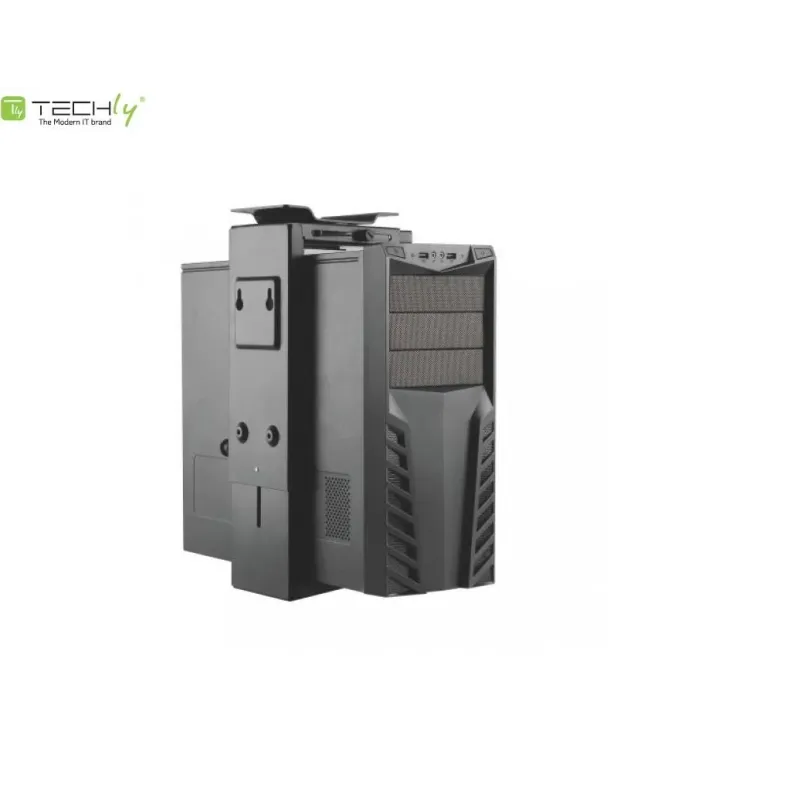 Uchwyt Techly na obudowę PC podblatowy/ścienny, | PartsPC.pl