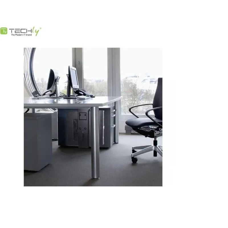 Uchwyt Techly na obudowę PC podblatowy/ścienny, | PartsPC.pl