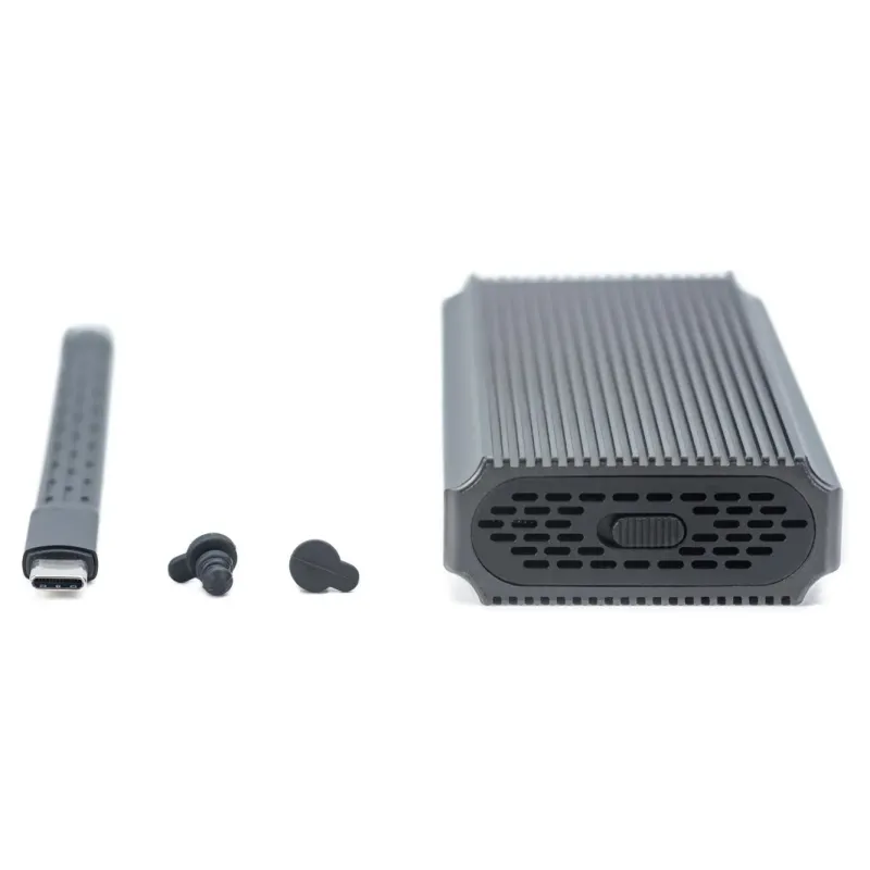 Obudowa DIGITUS USB 4.0 Typ C na dysk SSD M.2 NVMe | PartsPC.pl