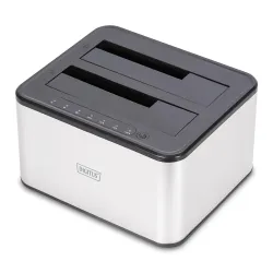 Stacja dokująca DIGITUS USB 3.0 Super Speed do 2x | PartsPC.pl