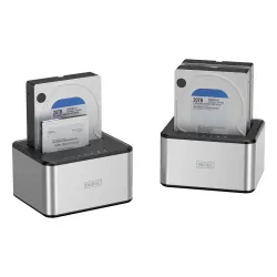 Stacja dokująca DIGITUS USB 3.0 Super Speed do 2x | PartsPC.pl