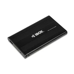 Obudowa na dysk iBOX HD-01 2.5" USB 2.0 czarna, aluminium | PartsPC.pl