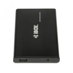 Obudowa na dysk iBOX HD-01 2.5" USB 2.0 czarna, aluminium | PartsPC.pl