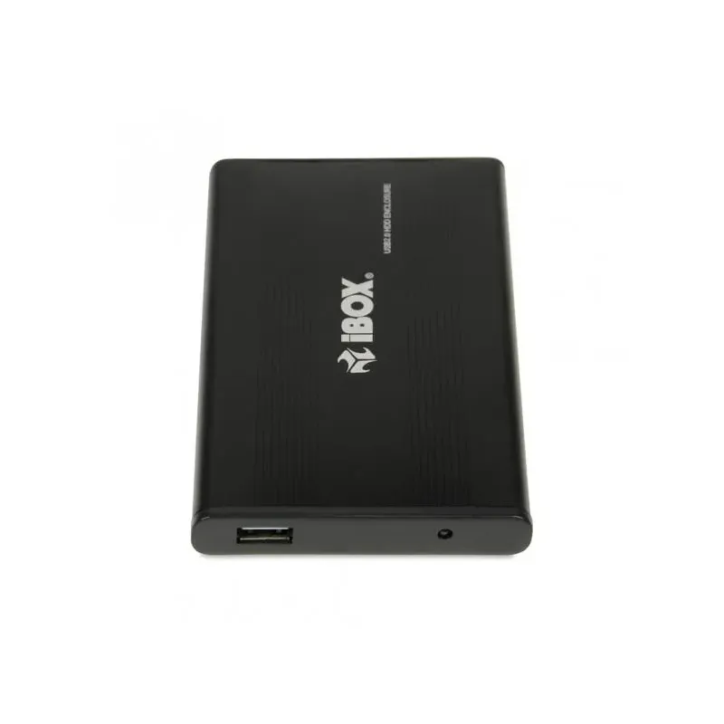 Obudowa na dysk iBOX HD-01 2.5" USB 2.0 czarna, aluminium | PartsPC.pl