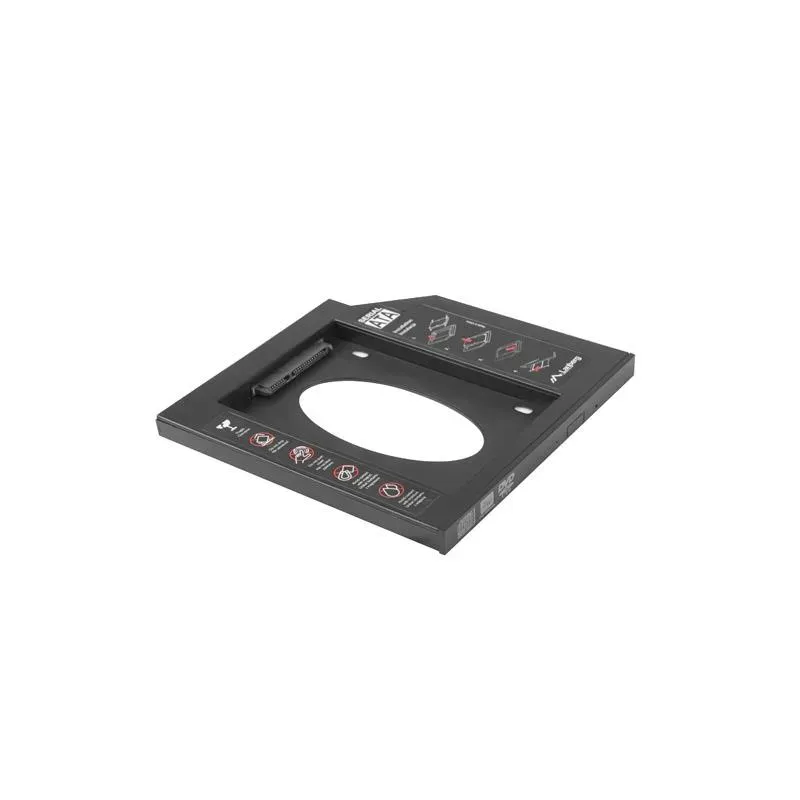 Adapter HDD Lanberg ramka 5.25" - 2.5" SLIM 9.5mm HDD w | PartsPC.pl