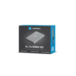 Obudowa na dysk HDD/SSD Natec RHINO Go USB 3.0 2.5" SATA | PartsPC.pl