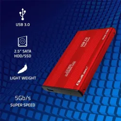 Obudowa Qoltec na dysk HDD/SSD 2.5" SATA3 | USB 3.0 | | PartsPC.pl