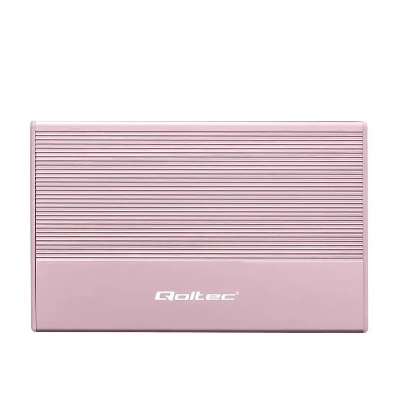 Obudowa/kieszeń Qoltec na dysk SSD HDD 2.5" | SATA | USB | PartsPC.pl