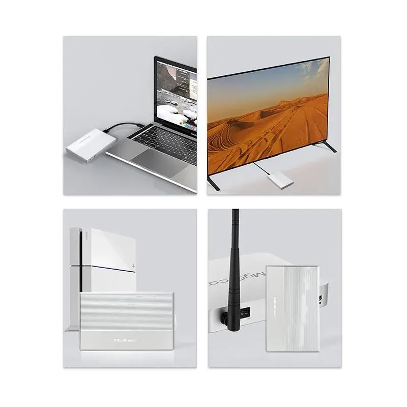 Obudowa/kieszeń Qoltec na dysk SSD HDD 2.5" | SATA | USB | PartsPC.pl