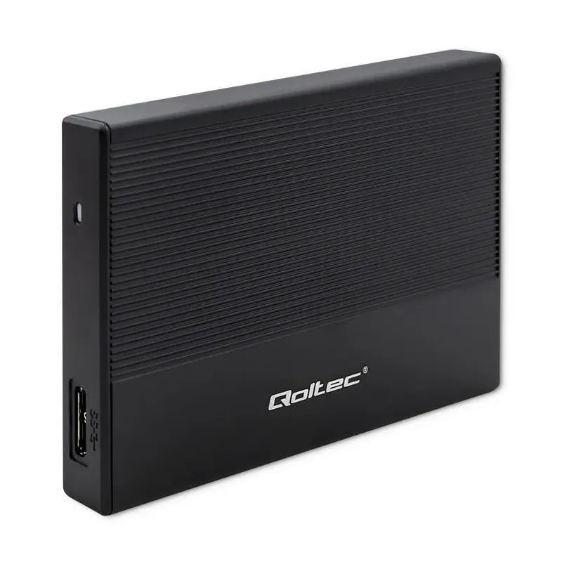 Obudowa/kieszeń Qoltec na dysk SSD HDD 2.5" | SATA | USB | PartsPC.pl