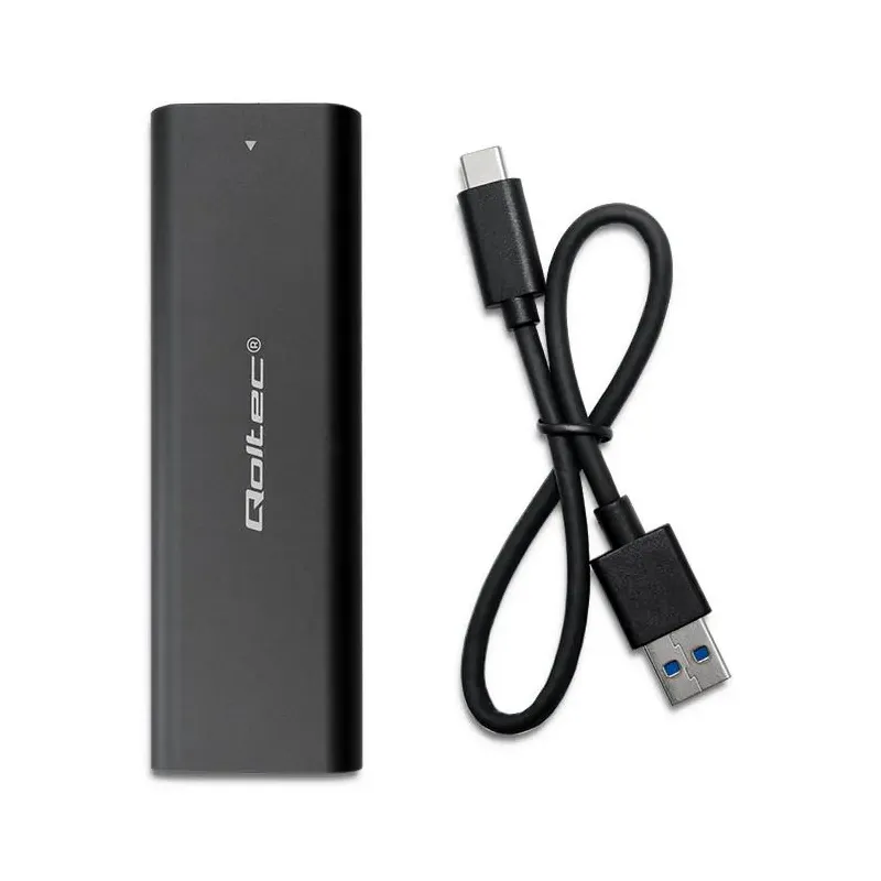 Obudowa/kieszeń Qoltec do dysków M.2 SATA SSD | NGFF | | PartsPC.pl