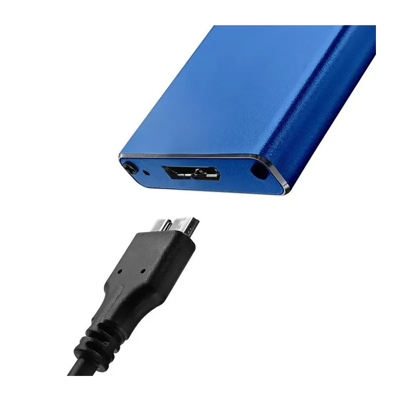 Obudowa/kieszeń Qoltec na dysk M.2 SSD | SATA | NGFF | | PartsPC.pl