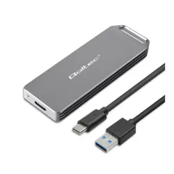 Obudowa/kieszeń Qoltec mini na dysk M.2 SSD | NVMe | | PartsPC.pl