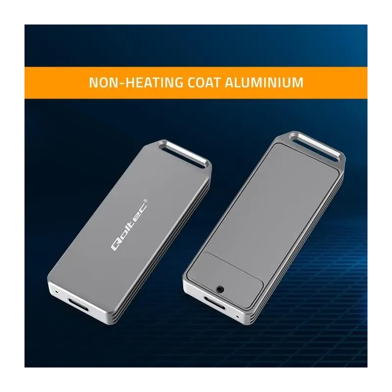 Obudowa/kieszeń Qoltec mini na dysk M.2 SSD | NVMe | | PartsPC.pl