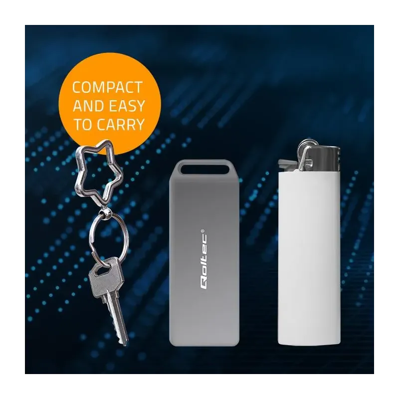 Obudowa/kieszeń Qoltec mini na dysk M.2 SSD | NVMe | | PartsPC.pl