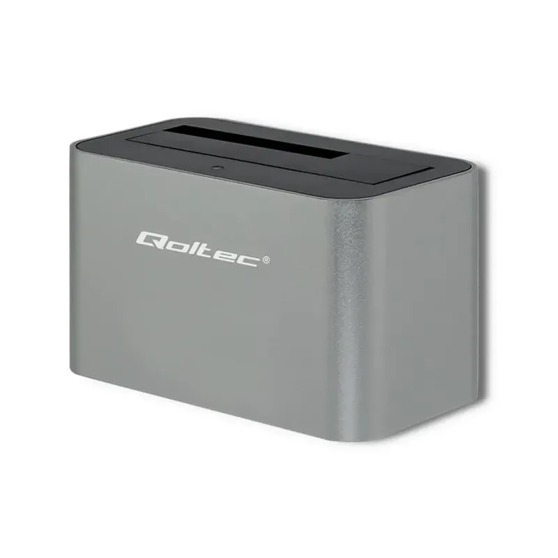 Stacja dokująca Qoltec dysków HDD/SSD | 2.5" / 3.5" SATA... | PartsPC.pl