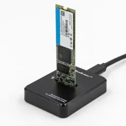 Stacja dokująca Qoltec dysków SSD M.2 SATA/PCIe | | PartsPC.pl