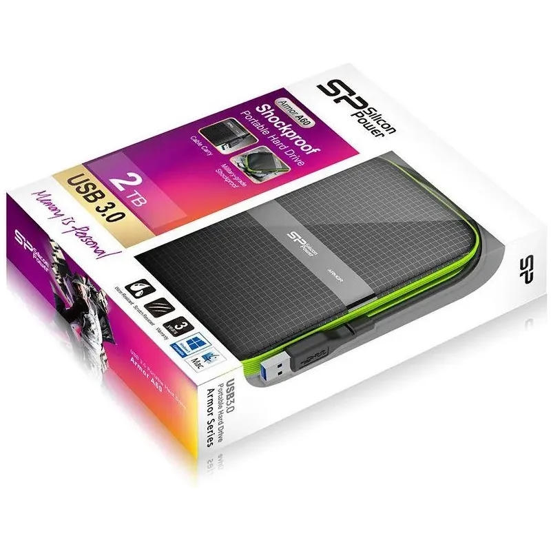 Dysk zewnętrzny Silicon Power ARMOR A60 1TB 2,5" USB 3.0 | PartsPC.pl