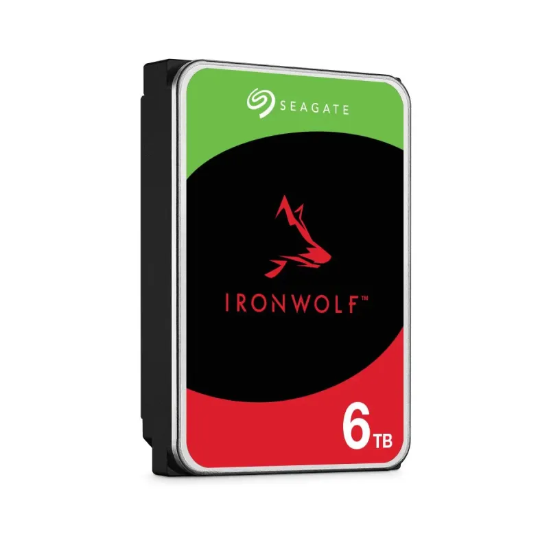 Dysk SEAGATE IronWolf™ ST6000VN006 6TB 3,5" 5400 256MB | PartsPC.pl