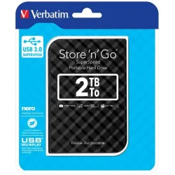 Dysk zewnętrzny Verbatim 2TB Store 'n' Go 2.5" 5400 USB | PartsPC.pl
