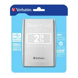 Dysk zewnętrzny Verbatim 2TB Store 'n' Go 2.5" 5400 USB | PartsPC.pl