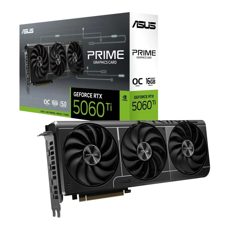 Karta VGA Asus GeForce RTX 5060 Ti PRIME-RTX5060TI-O16G... | PartsPC.pl
