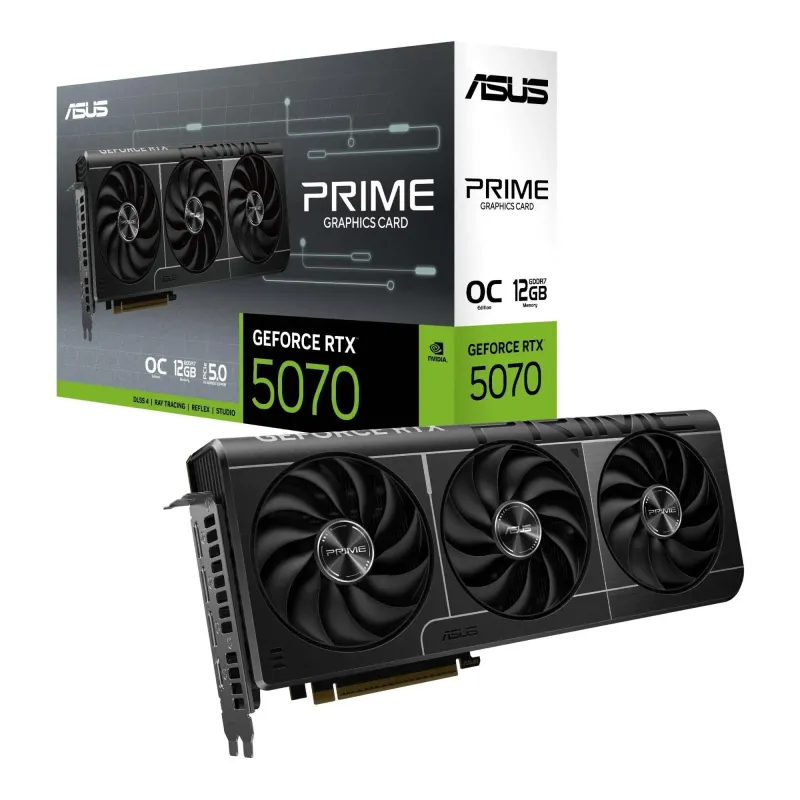 Karta VGA Asus GeForce RTX 5070 PRIME-RTX5070-O12G OC ... | PartsPC.pl