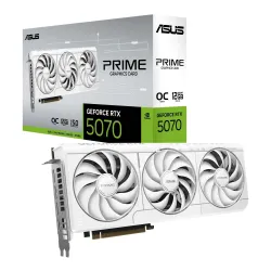 Karta VGA Asus GeForce RTX 5070 PRIME-RTX5070-O12G-WHITE | PartsPC.pl