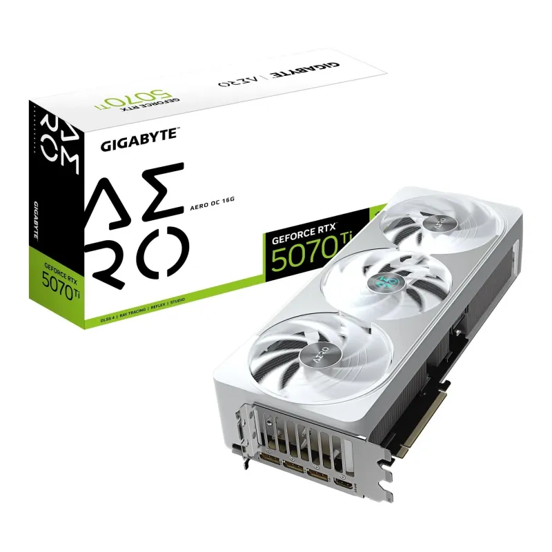Karta VGA Gigabyte GeForce RTX 5070 Ti AERO OC 16G 16GB... | PartsPC.pl