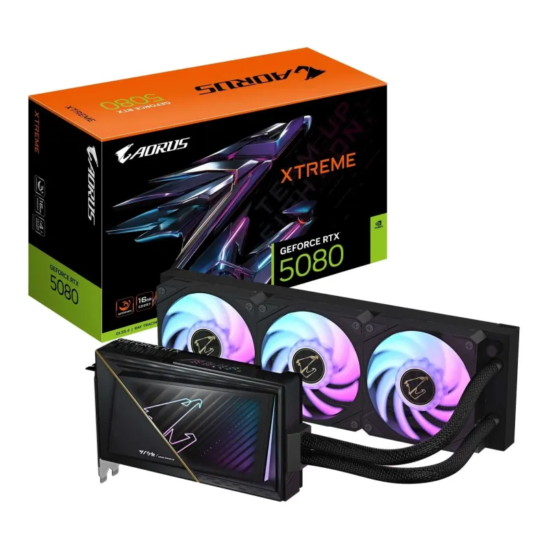 Karta VGA Gigabyte AORUS GeForce RTX 5080 XTREME... | PartsPC.pl
