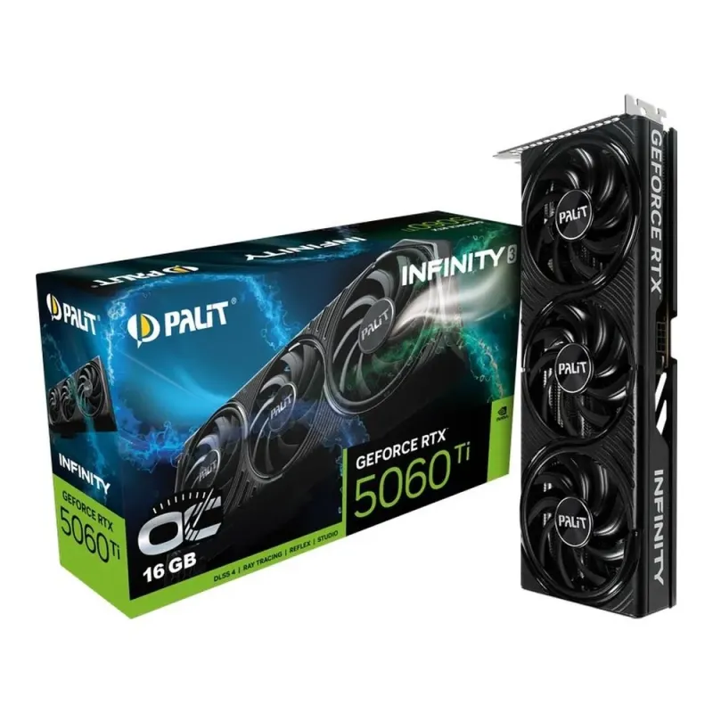 Karta VGA Palit GeForce RTX 5060 Ti Infinity 3 OC 16GB | PartsPC.pl
