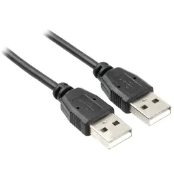 Kabel USB 2.0 Akyga AK-USB-11 USB A(M) - A(M) 1,8m czarny | PartsPC.pl