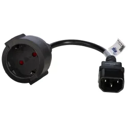 Kabel zasilający Akyga AK-PC-10A IEC C14 CEE 7/4 | PartsPC.pl