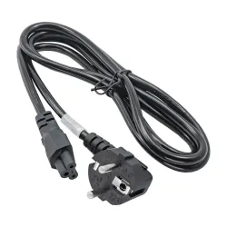 Kabel zasilający do notebooka Akyga AK-NB-01C koniczynka | PartsPC.pl