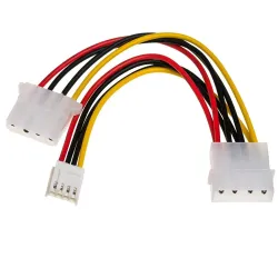 Kabel adapter Akyga AK-CA-14 Molex (M) - Molex (F) + | PartsPC.pl