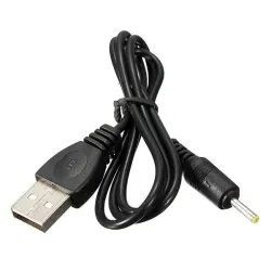 Kabel adapter Akyga AK-DC-02 USB A (M) - 2.5 x 0.7 mm | PartsPC.pl