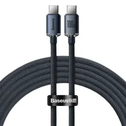 Kabel przewód USB-C PD 2.0 Baseus Crystal CAJY000601 | PartsPC.pl