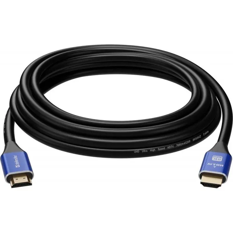 Kabel HDMI-HDMI Defender 5m v2.1 M/M 8k | PartsPC.pl