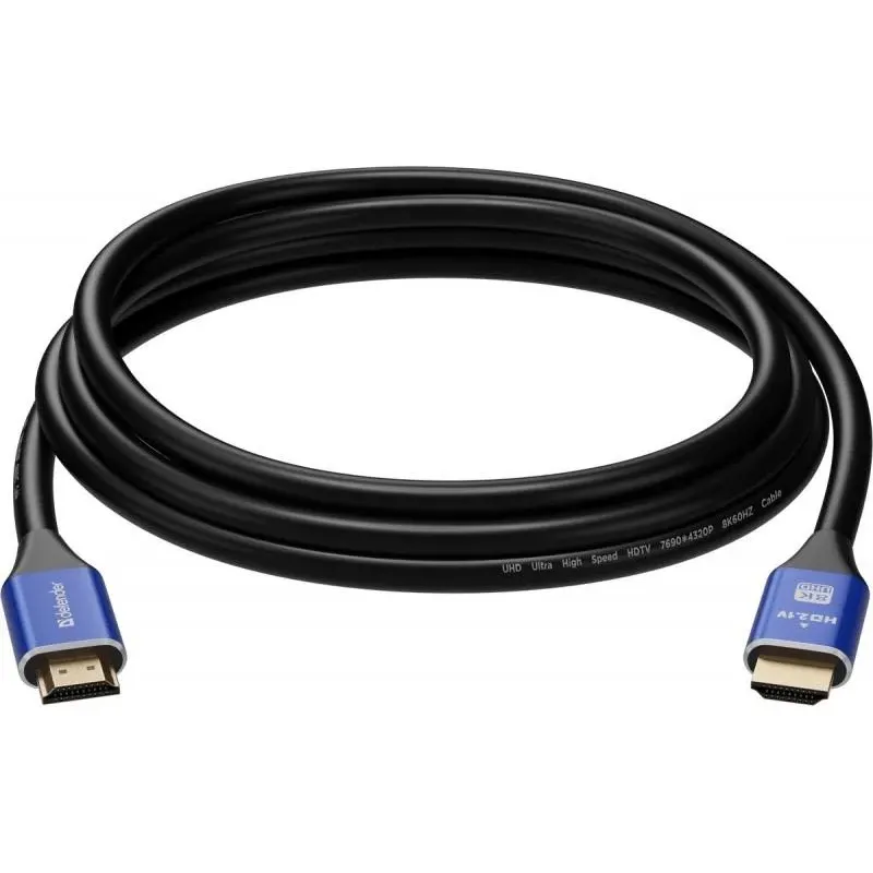 Kabel HDMI-HDMI Defender 3m v2.1 M/M 8k | PartsPC.pl