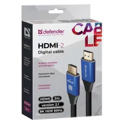 Kabel HDMI-HDMI Defender 2m v2.1 M/M | PartsPC.pl