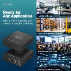 Przedłużacz/Extender DIGITUS USB 3.1 Gen1 po skrętce | PartsPC.pl