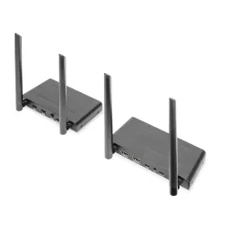 Przedłużacz/Extender DIGITUS KVM HDMI+USB bezprzewodowy | PartsPC.pl