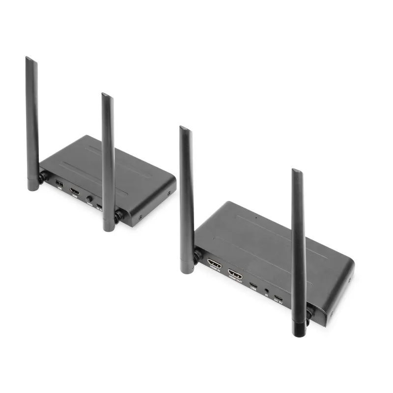 Przedłużacz/Extender DIGITUS KVM HDMI+USB bezprzewodowy | PartsPC.pl