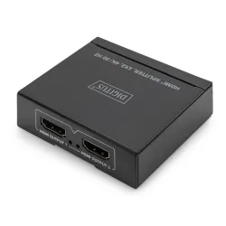 Rozdzielacz/Splitter HDMI DIGITUS 2-portowy 4K/30Hz EDID | PartsPC.pl