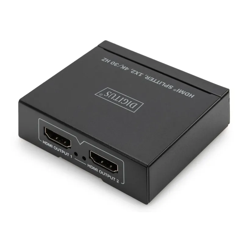 Rozdzielacz/Splitter HDMI DIGITUS 2-portowy 4K/30Hz EDID | PartsPC.pl