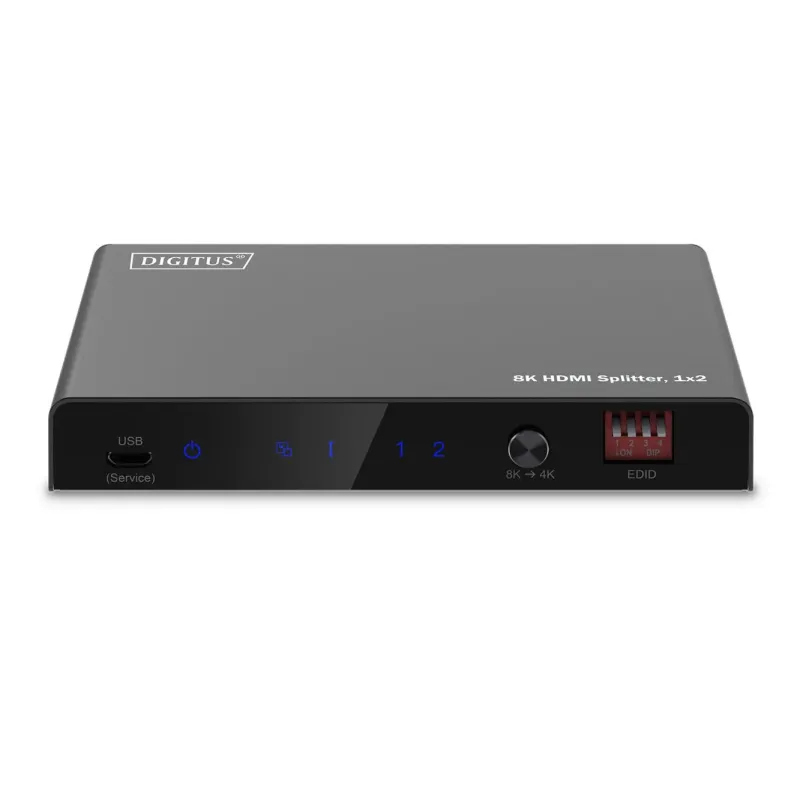Rozdzielacz/Splitter DIGITUS HDMI 1x2, 8K/60Hz (4:4:4) z | PartsPC.pl