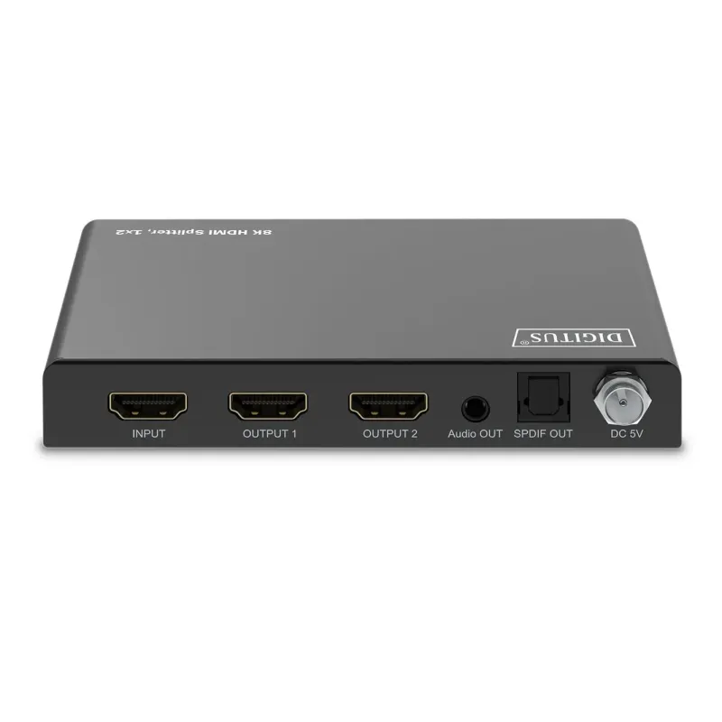 Rozdzielacz/Splitter DIGITUS HDMI 1x2, 8K/60Hz (4:4:4) z | PartsPC.pl