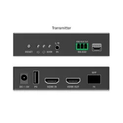 Przedłużacz/Extender światłowodowy DIGITUS KVM HDMI+USB... | PartsPC.pl