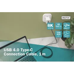 Kabel połączeniowy DIGITUS PREMIUM USB 4.0 Typ USB C/USB | PartsPC.pl